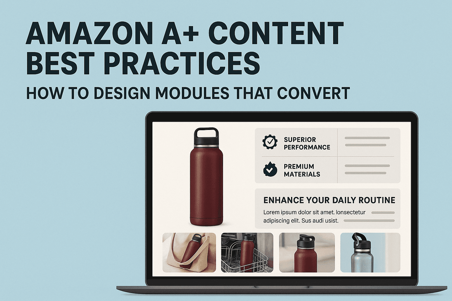 Amazon A+ Content Best Practices: How to Design Modules That Convert ...