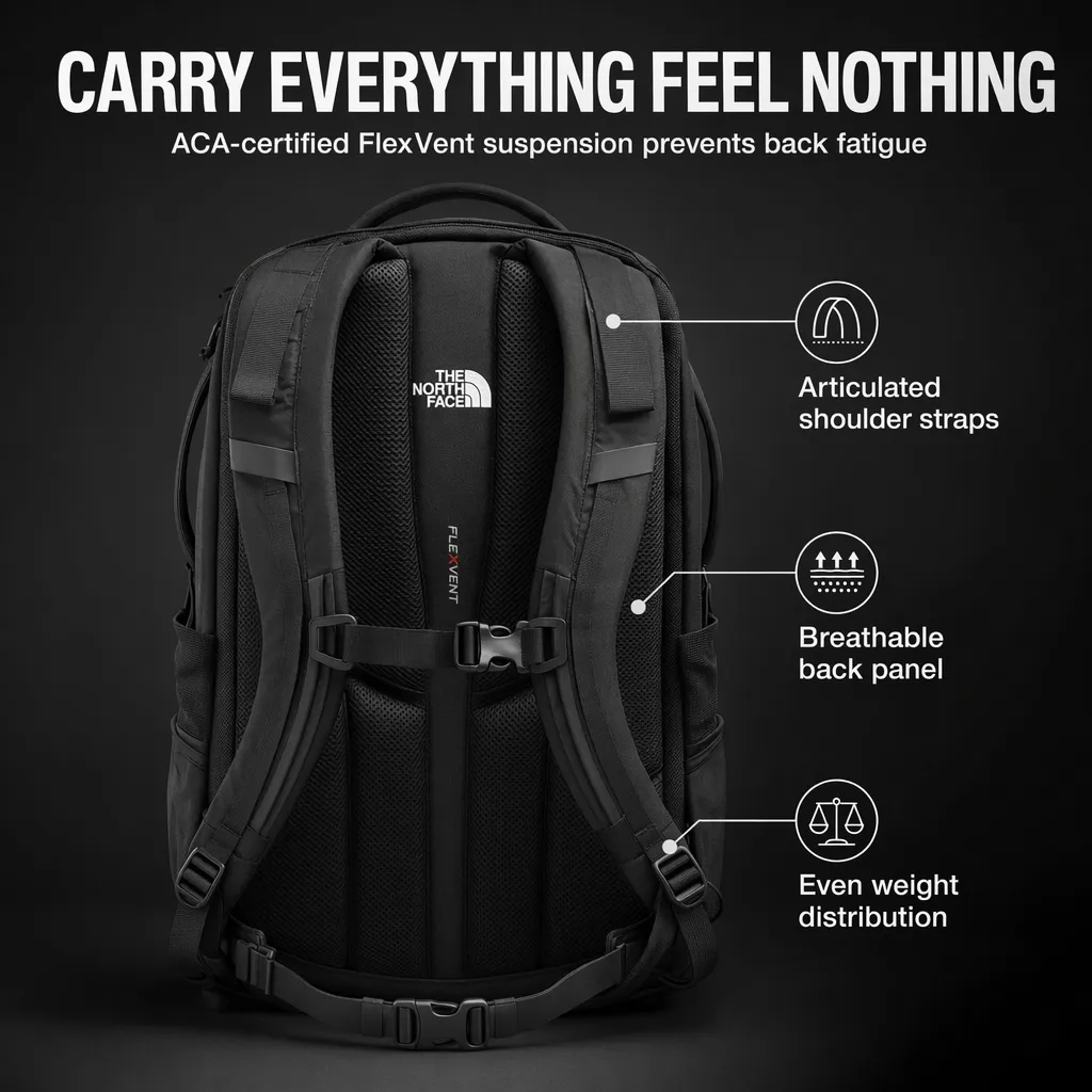 Pixii-generated listing image of a North Face Borealis backpack (2 of 7)